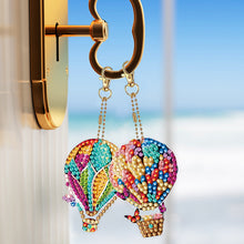 Load image into Gallery viewer, 6Pcs/Set Hot Air Balloon-Double Side Drill-Diamond Keychain
