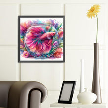 Load image into Gallery viewer, Goldfish-Full Round Diamond Painting-40x40cm
