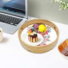 Load image into Gallery viewer, Animal-Round Diamond WoodenDinning Table Tray
