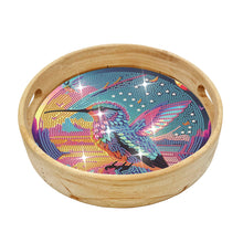 Load image into Gallery viewer, Animal-Round Diamond WoodenDinning Table Tray
