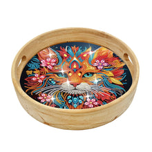 Load image into Gallery viewer, Animal-Round Diamond WoodenDinning Table Tray
