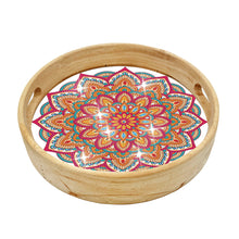 Load image into Gallery viewer, Animal-Round Diamond WoodenDinning Table Tray
