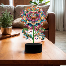 Load image into Gallery viewer, Flower Animal-Night Light 5D DIY Diamond Painting Lamp

