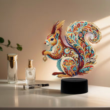 Load image into Gallery viewer, Flower Animal-Night Light 5D DIY Diamond Painting Lamp
