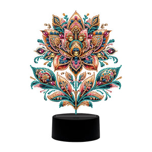 Flower Animal-Night Light 5D DIY Diamond Painting Lamp