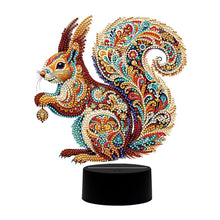 Load image into Gallery viewer, Flower Animal-Night Light 5D DIY Diamond Painting Lamp

