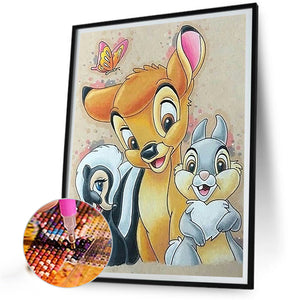 Disney Bunny-Full Round Diamond Painting-40x50cm