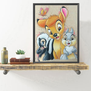Disney Bunny-Full Round Diamond Painting-40x50cm
