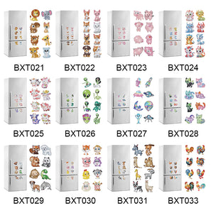 8Pcs/Set Animal-Diamond Painting Magnet Refrigerator