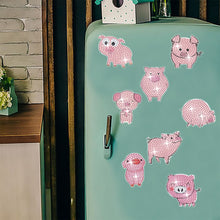 Load image into Gallery viewer, 8Pcs/Set Animal-Diamond Painting Magnet Refrigerator
