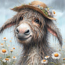 Load image into Gallery viewer, Donkey-Full Round Diamond Painting-30x30cm
