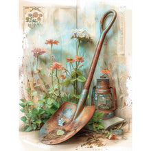 Load image into Gallery viewer, Retro Oil Painting Float-Full Round Diamond Painting-30x40cm
