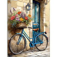 Load image into Gallery viewer, Retro Oil Painting Float-Full Round Diamond Painting-30x40cm
