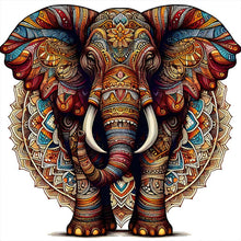 Load image into Gallery viewer, Elephant-Full Round Diamond Painting-40x40cm
