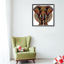 Load image into Gallery viewer, Elephant-Full Round Diamond Painting-40x40cm

