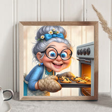 Load image into Gallery viewer, Funny Granny-Full Round Diamond Painting-30x30cm
