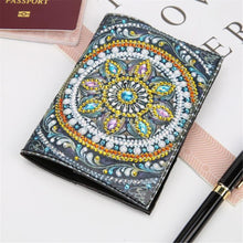Load image into Gallery viewer, Flower-DIY Diamond Passport Case
