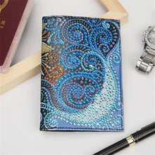 Load image into Gallery viewer, Flower-DIY Diamond Passport Case
