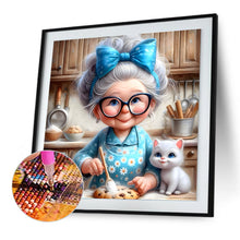 Load image into Gallery viewer, Funny Granny-Full Round Diamond Painting-30x30cm
