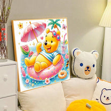 Load image into Gallery viewer, Winnie the Pooh-Full Round Diamond Painting-40x40cm
