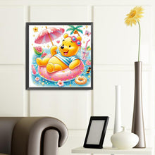 Load image into Gallery viewer, Winnie the Pooh-Full Round Diamond Painting-40x40cm
