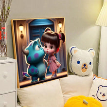 Load image into Gallery viewer, Cartoon-Full Round Diamond Painting-40x40cm

