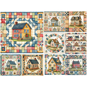 House-Full Round Diamond Painting-40x40cm