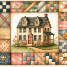 Load image into Gallery viewer, House-Full Round Diamond Painting-40x40cm
