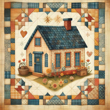 Load image into Gallery viewer, House-Full Round Diamond Painting-40x40cm

