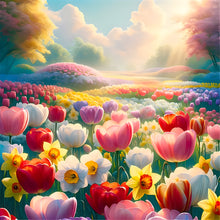 Load image into Gallery viewer, Landscape-Full Round Diamond Painting-30x30cm
