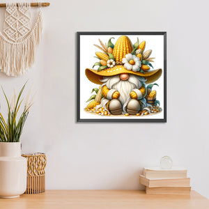 Fruit Gnome-Full Round Diamond Painting-30x30cm