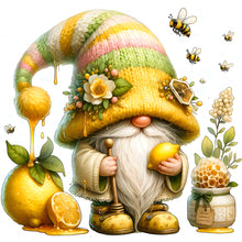 Load image into Gallery viewer, Fruit Gnome-Full Round Diamond Painting-30x30cm
