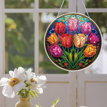 Load image into Gallery viewer, Flower-Single Side Drill-Diamond Pendant
