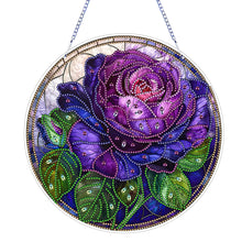 Load image into Gallery viewer, Flower-Single Side Drill-Diamond Pendant
