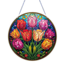 Load image into Gallery viewer, Flower-Single Side Drill-Diamond Pendant
