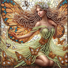 Load image into Gallery viewer, Fantasy Girl-Partial Special Diamond Painting-30x30cm
