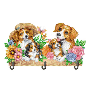Animal-Diamond Art Craft Wall Hooks