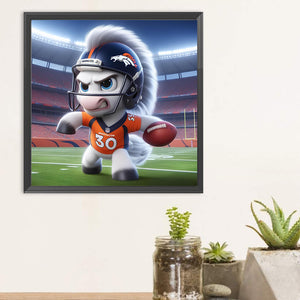 Cartoon NFL-Full Round Diamond Painting-30x30cm