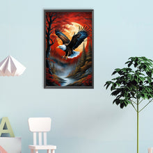 Load image into Gallery viewer, Eagle-Full Round Diamond Painting-40x65cm-Large Size
