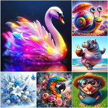 Load image into Gallery viewer, Animal-Full Round Diamond Painting-30x30cm

