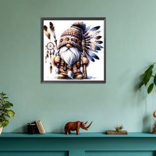 Load image into Gallery viewer, Gnome-Full Round Diamond Painting-30x30cm
