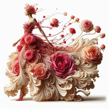 Load image into Gallery viewer, Beauty-Full Round Diamond Painting-40x40cm
