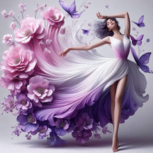 Load image into Gallery viewer, Beauty-Full Round Diamond Painting-40x40cm

