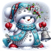 Load image into Gallery viewer, Christmas-Full Round Diamond Painting-30x30cm
