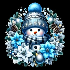 Christmas-Full Round Diamond Painting-30x30cm