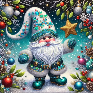Christmas Animal-Full Round Diamond Painting-40x40cm