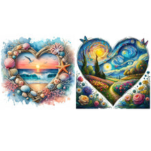 Load image into Gallery viewer, Love Scenery-Full Round Diamond Painting-40x40cm
