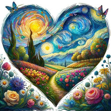 Load image into Gallery viewer, Love Scenery-Full Round Diamond Painting-40x40cm
