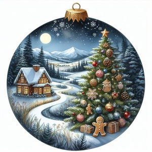 Christmas Animal-Full Round Diamond Painting-30x30cm