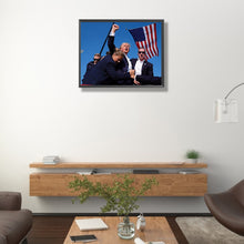 Load image into Gallery viewer, Trump-Full Round Diamond Painting-50x40cm
